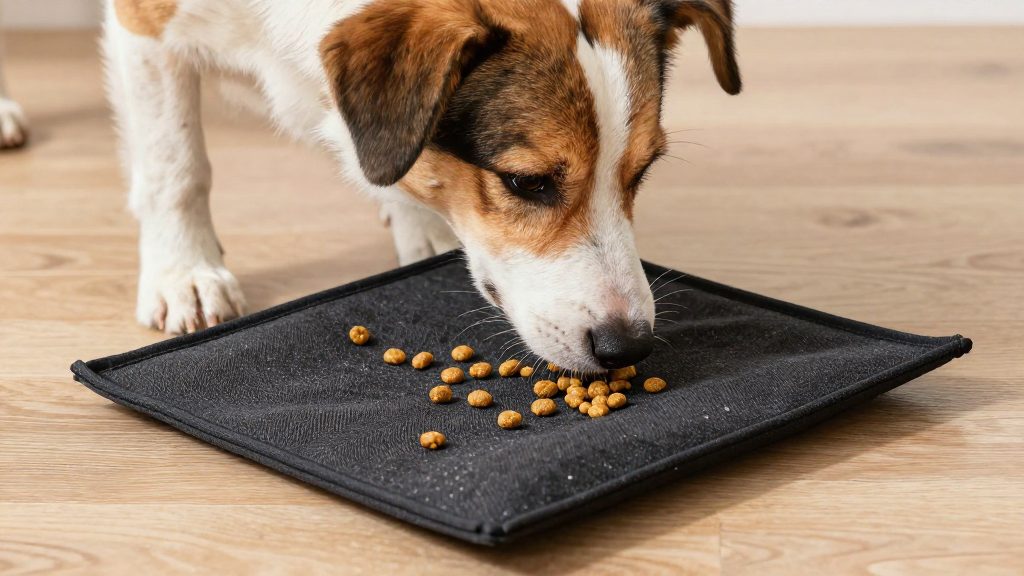 Caça ao petisco e quebra-cabeças alimentares