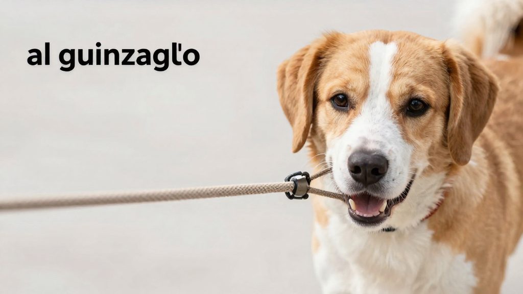 Cosa fare quando il cane tira?