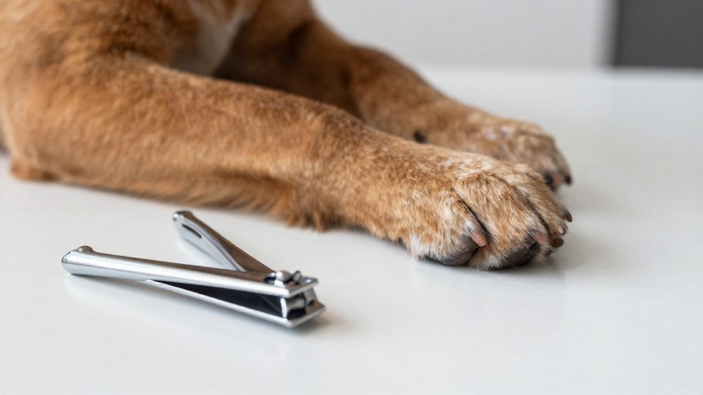 Perché tagliare le unghie al cane