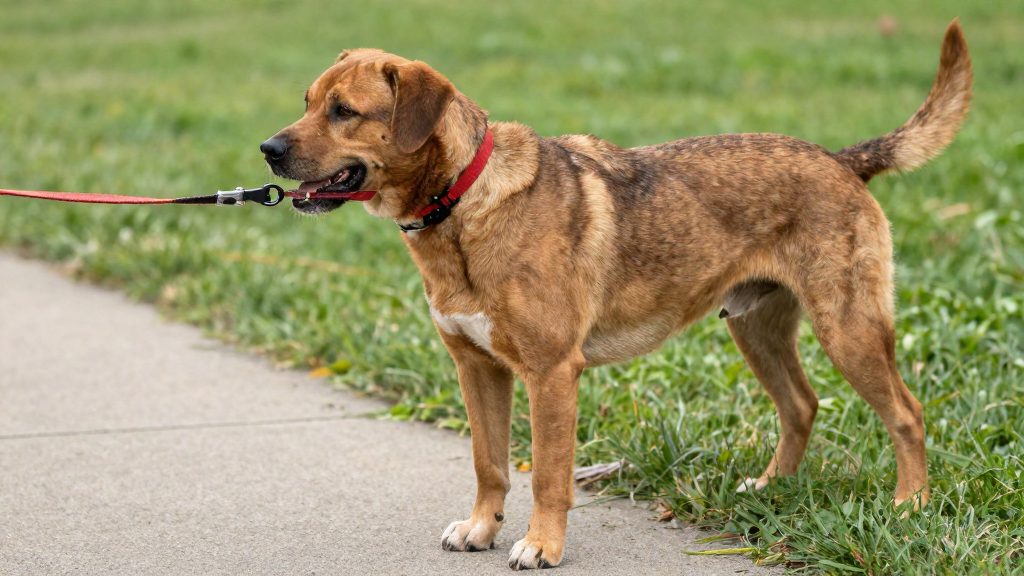 Por que o cachorro puxa a guia?