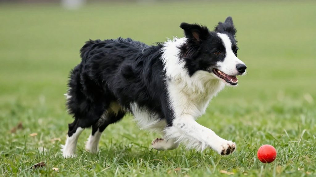 ¿Cuánto ejercicio necesita un border collie adulto?