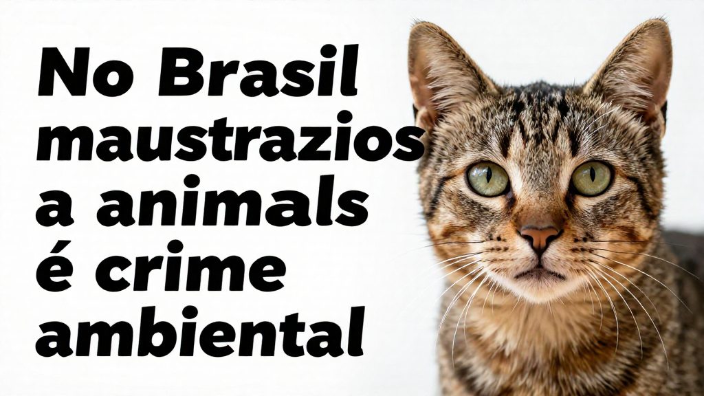 O que a lei brasileira considera maus-tratos?