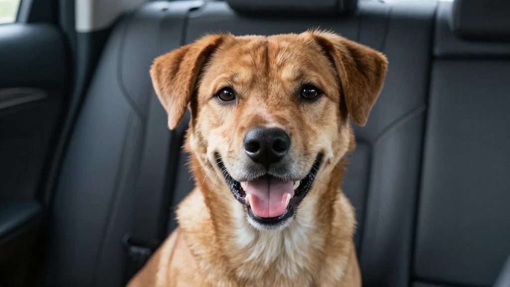 Pourquoi certains chiens stressent en voiture