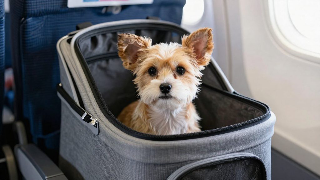 Can my dog fly on any route?
