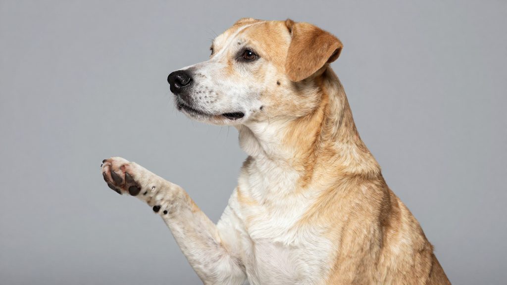 What body language means stop?