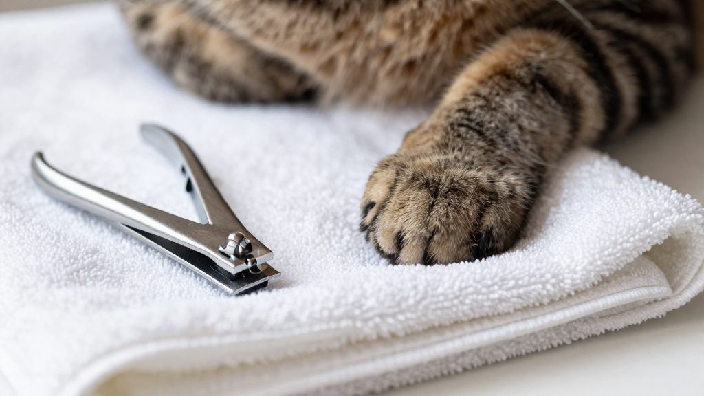 Why trim your cat's nails?