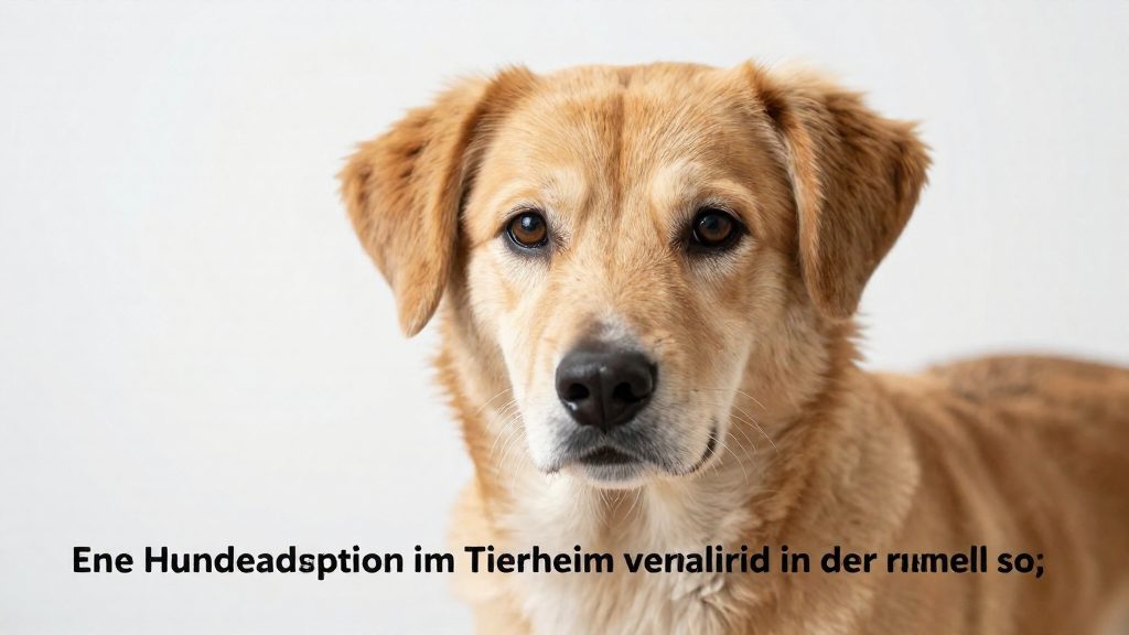 Wie läuft eine Hundeadoption im Tierheim ab?