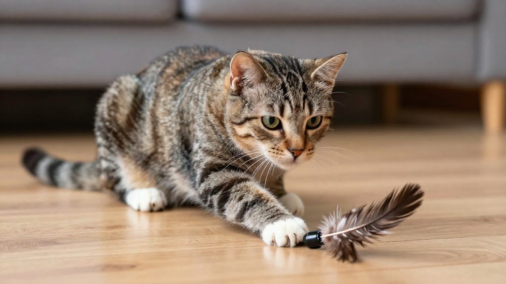 Por qué los gatos de interior necesitan cazar