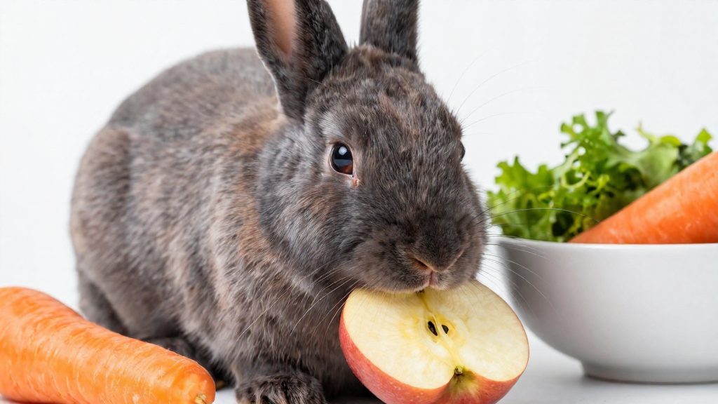 Qué frutas puede comer un conejo enano