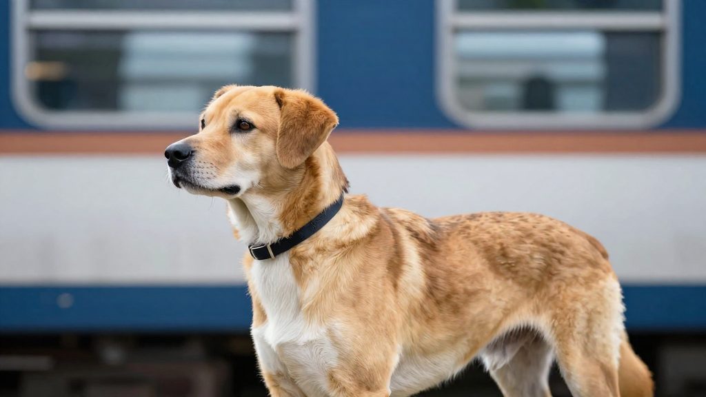 Dove può stare il cane sul treno?