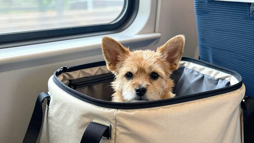 ¿Puede un perro pequeño viajar en tren con Renfe?