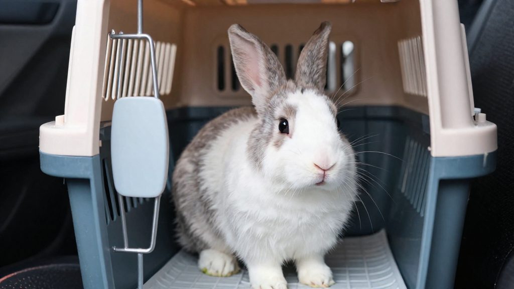 Un lapin peut-il voyager en voiture ?