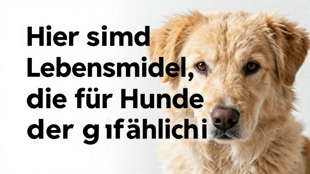 Welche Lebensmittel sind für Hunde giftig?