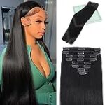 51Y4MV91HjL. SL160 1 Best value clip in hair extensions